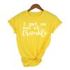 I Get Us Out Of Trouble Cute Best Friends Shirts Funny Women T Shirts Matching Shirt
