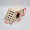 Hamster House DIY Wooden Gerbil Hideout Pet Sport Exercise Toys Bridge Swing and Chinchilla Seesaw Small Villa Cage Accessories