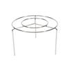 Kitchen Vertical Skewers Holder Round Air Fryer Grill Rack Detachable Grill Kebab Rack with Steel Sticks