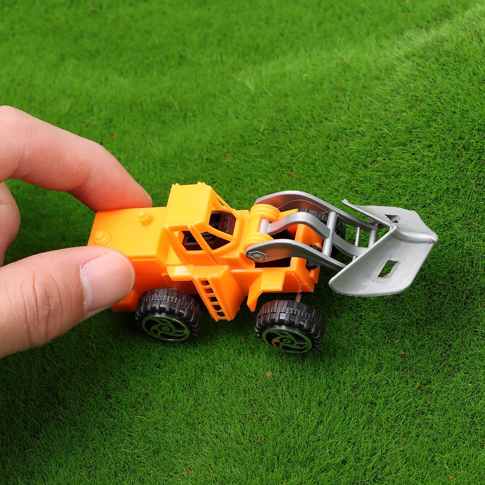 New Excavator Mini Car Pull Back Car Forklift Toy Engineering Vehicle Car Model