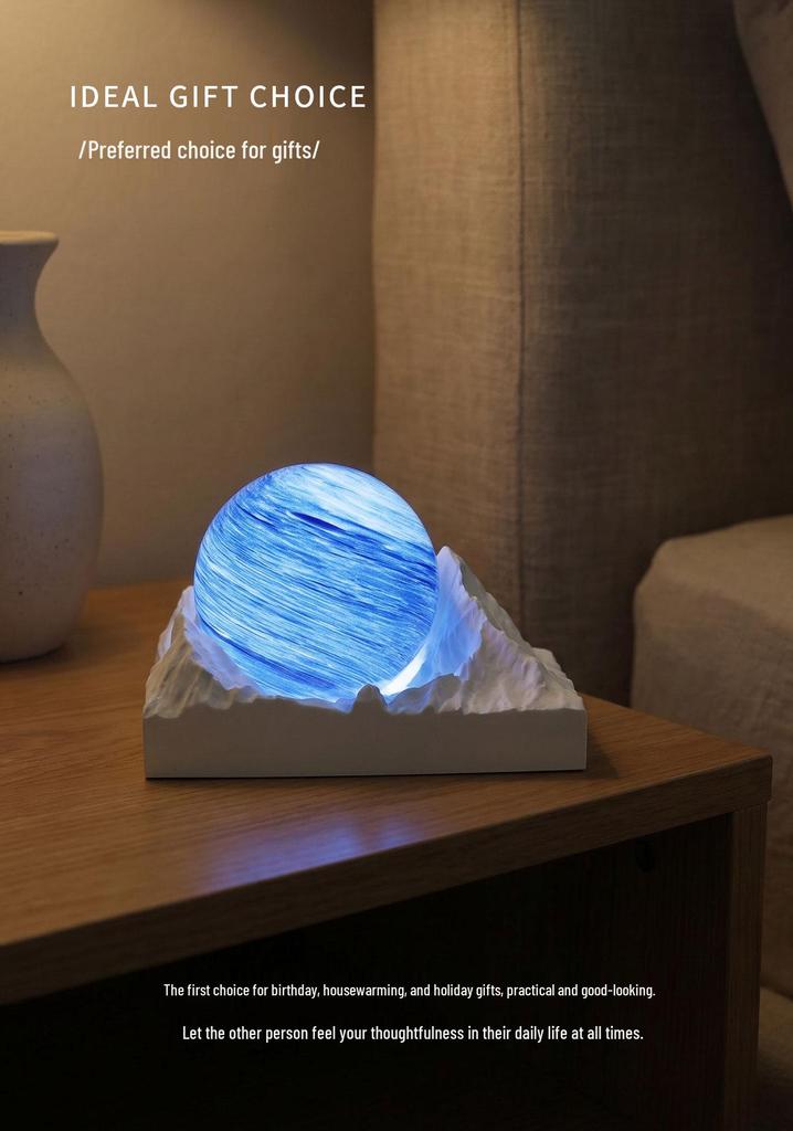 Moon Valley Aroma Diffuser: Elegant Bedroom Night Light & Fragrance Gift for Girls