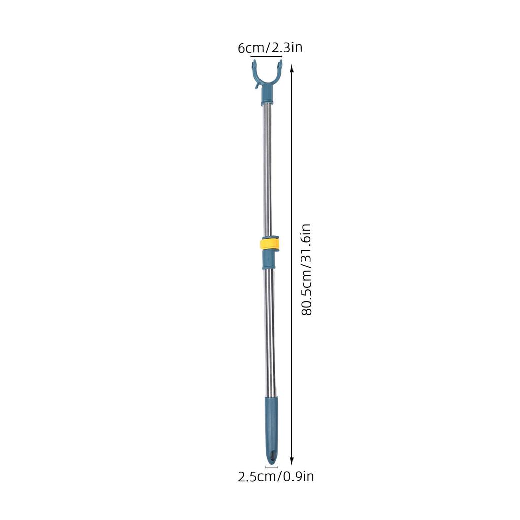 Adjustable Clothing Support Stick Shelf Rod for Closet Coat Hangers Clothes Drying Ceiling Clothesline Pole Telescope