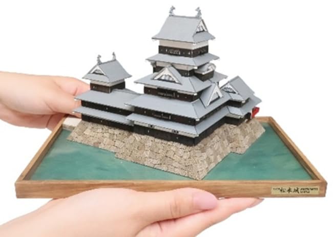 Woody JOE Matsumoto Castle Wooden Model Assembly Kit 1/250