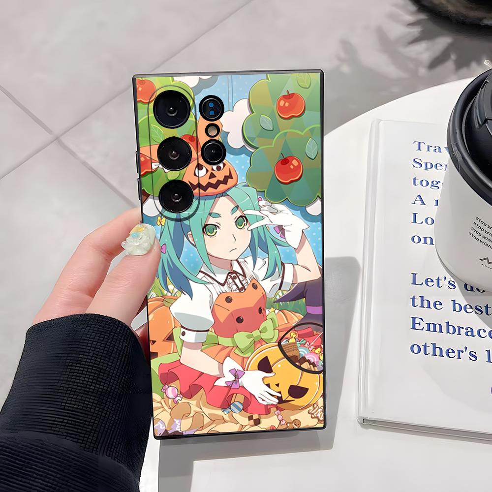 FCNB M Monogatari Yotsugi Ononoki Phone Case For Samsung S26 Ultra S25 Edge Ultra S23 S22 S21 S20 Ultra Plus S24 Fe Cover