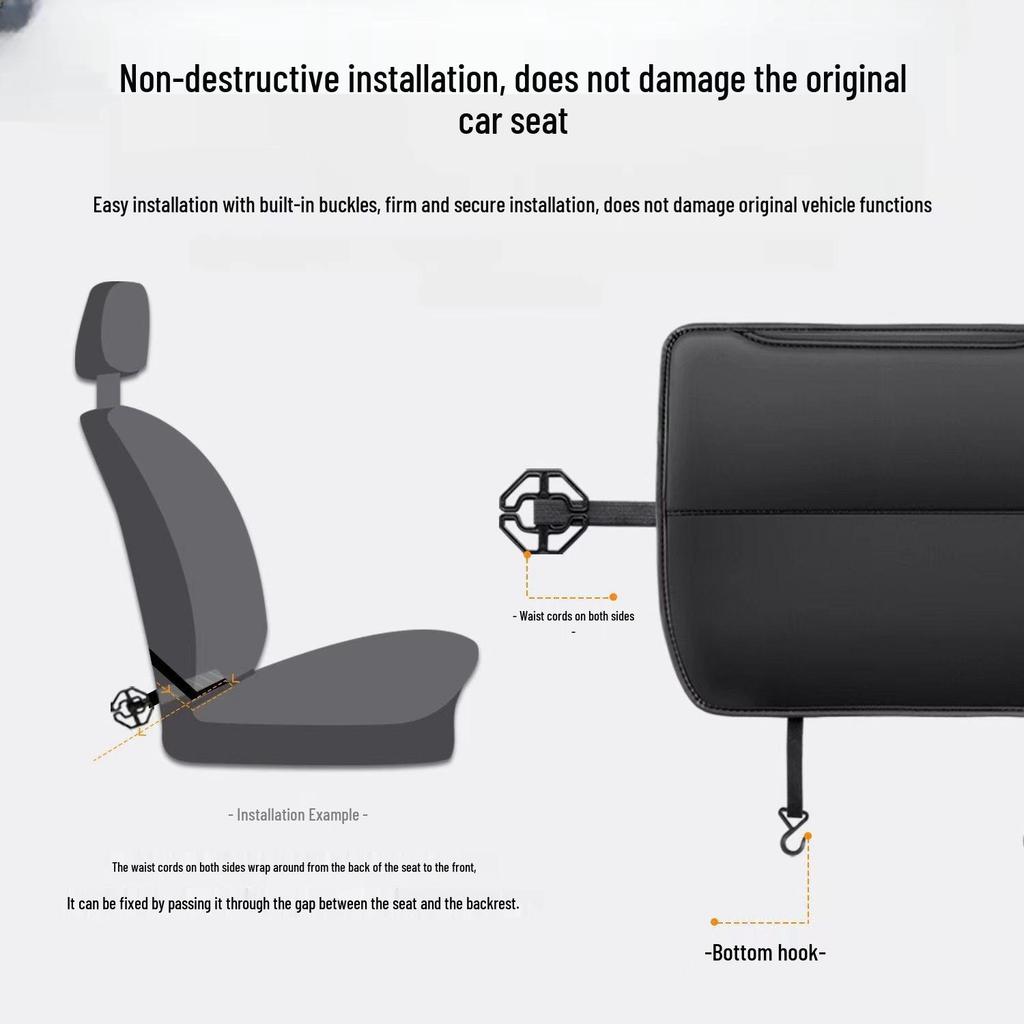 AION Tyrannosaurus Rex 2nd Gen Rear Seat Kick Mat - Anti-Kick Accessory
