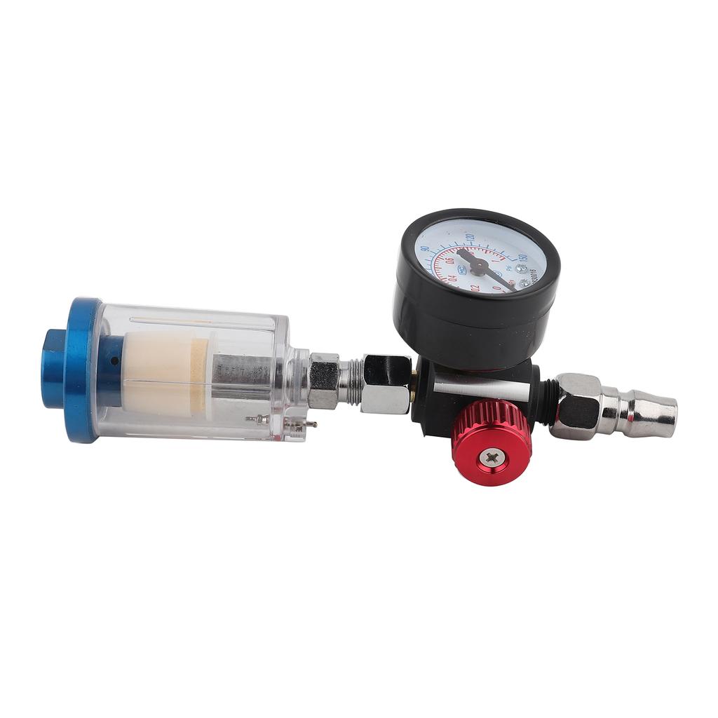 Regulator de Presiune Admisie Aer 14in În Linie Filtru Separator Apă Ulei Capcană Instrument Pistol de Vopsit