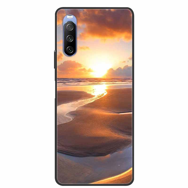 For Sony Xperia 10 IV Cases Soft TPU Silicone Cat Animal Phone Covers For Sony Xperia 1 IV Back Cases Funda for Xperia10IV 6.0''