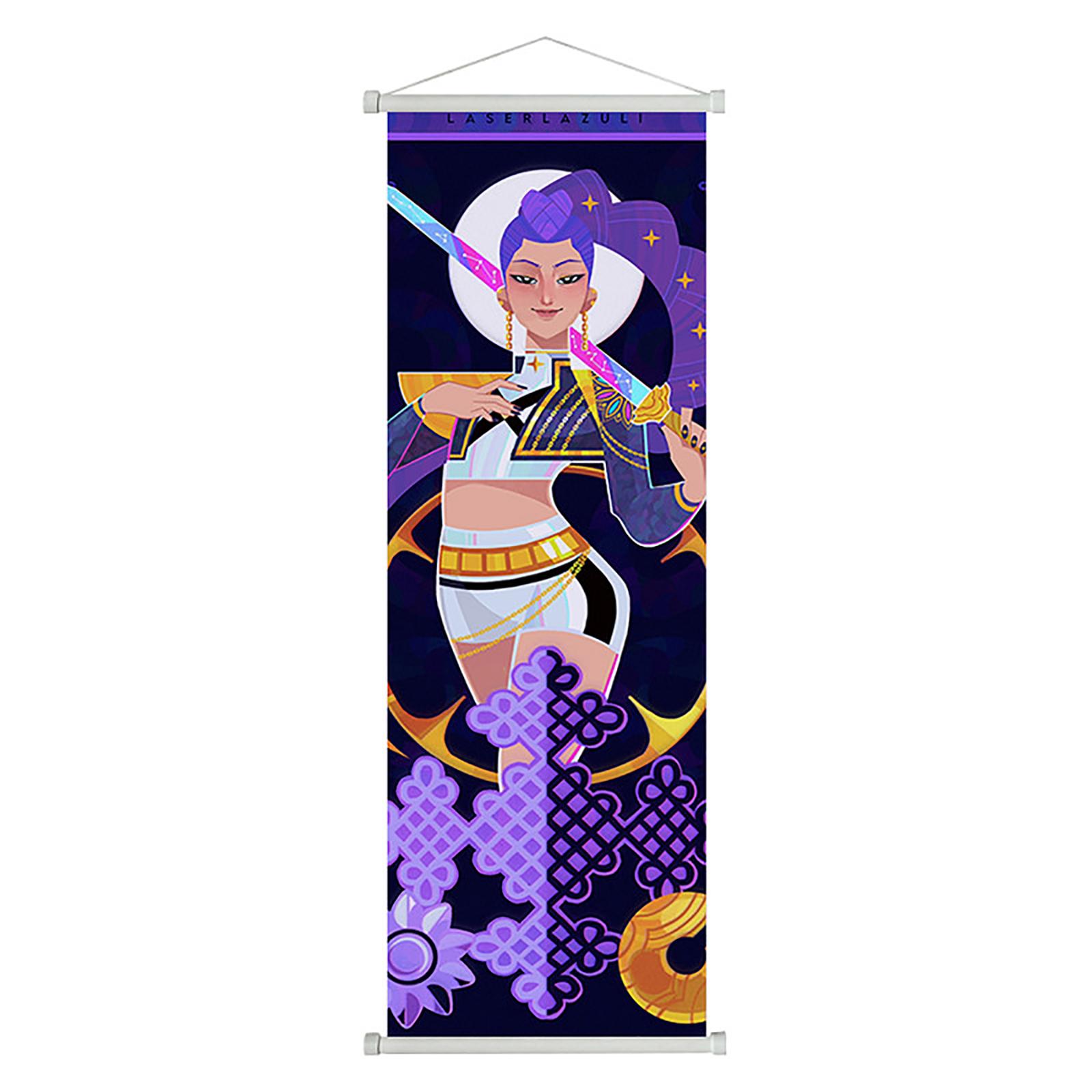 

Подвесной плакат-свиток Тканевое настенное искусство для гостиной, спальни и украшения дома One Size