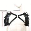 Viking Shoulder Armor Retro Medieval Pirate Dress Up Accessory