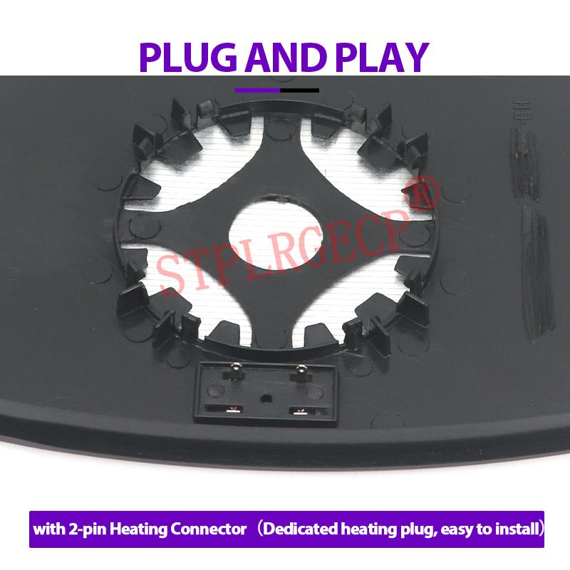 For Mercedes-Benz V-Class Vito MPV W638 1996-2003 Left or Right Door Side Wing Mirror Glass Heated Rear View Replacement LH RH