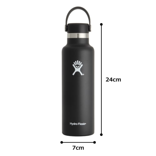 Hydro Flask HYDRATION Standard 21oz 621ml 20 Black 5089014