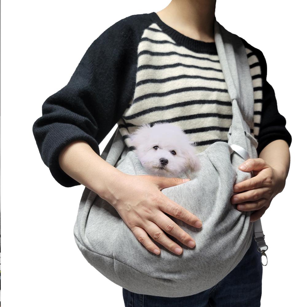 Pet Dog Carrier Bag Outdoor Travel Puppy Shoulder Bags Portable Hand Free Shoulder Slings Bag for Small Dogs Cats