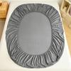 3PCS/1 Set Bedding Set 1 Sheet+2 Pillowcase Mattress Cover Protector Adjustable Bed Fitted Sheet Cover With Elastic Band