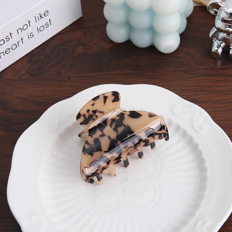 Hochwertige Französische Imitat-Acetat Kleine Monster Haarspange - Elegante Kleine Hai-Haarnadel für Damen-Hochsteckfrisur