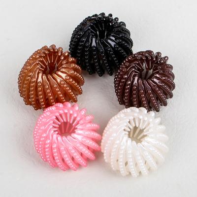 1 adet/5 adet Moda Kuş Yuvası Saç Tokası Kadınlar için Plastik Saç Tokası At Kuyruğu Tutucu Saç Aksesuarları Kadınlar Kızlar için