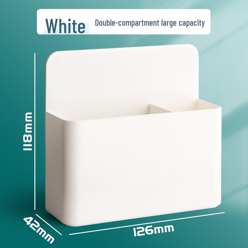 Magnetic Wall-Mount Suction Cup Pen Holder for Whiteboards and Blackboards, Large Capacity, Magnetic Pen Case