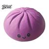 Bun Stress Reliever Smiling Steamed Ball with Steamer Anti-Anxiety Cartoon Dumpling Soft Sensory Toy Squeeze Simulated Dough Fidget