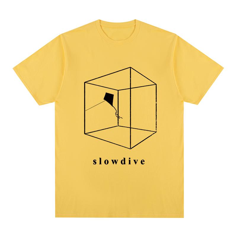 Slowdive Y2K Vintage T-shirt Cotton Alison 1991 Tour 90s Classic Graphic Men T shirt New TEE TSHIRT Womens tops Unisex