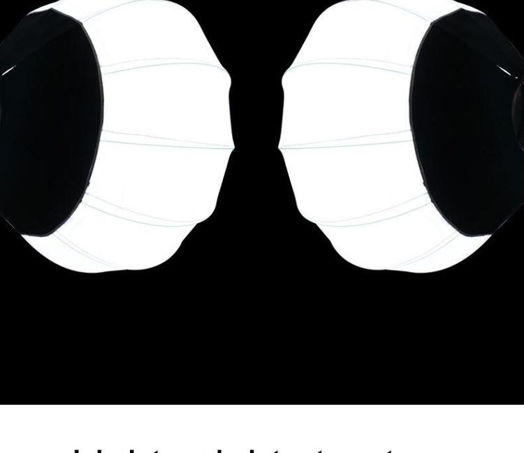 65cm Lantern-Shape Softbox Sphere Diffuser for Photography & Live Streaming