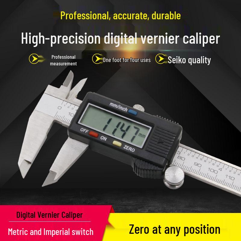 Stainless Steel Electronic Digital Vernier Caliper with 0-150mm Range Digital Caliper 150MM
