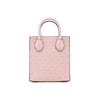 Michael Kors MK Mercer Monogram Logo Pendant Commuter Vintage Canvas And Polyester Music Score Tote Bag Women Tote Bags 35T1GM9C0I-POWDER-BLUSH