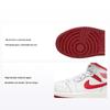 Air 1 Mid SE PS White Dune Red Kids Sneakers Lobster Sail Vachetta-Tan FJ3467-160