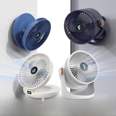 Dual-Purpose Electric Fan: Convection Circulation, Indoor/Outdoor, Rechargeable Floor & Desktop Fan