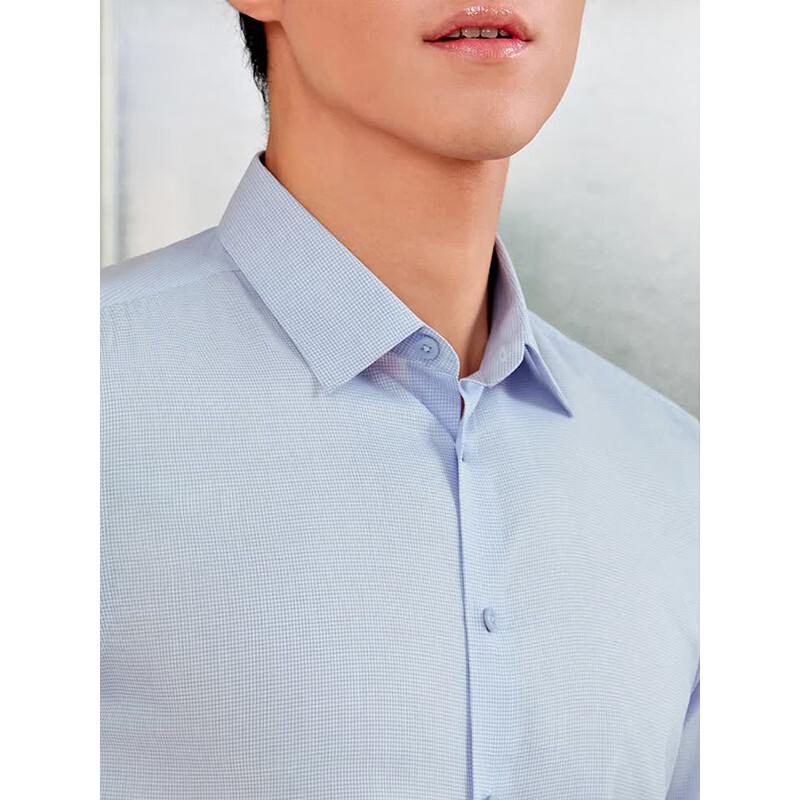 YOUNGOR Men's Soft Versatile Short-Sleeve Shirt