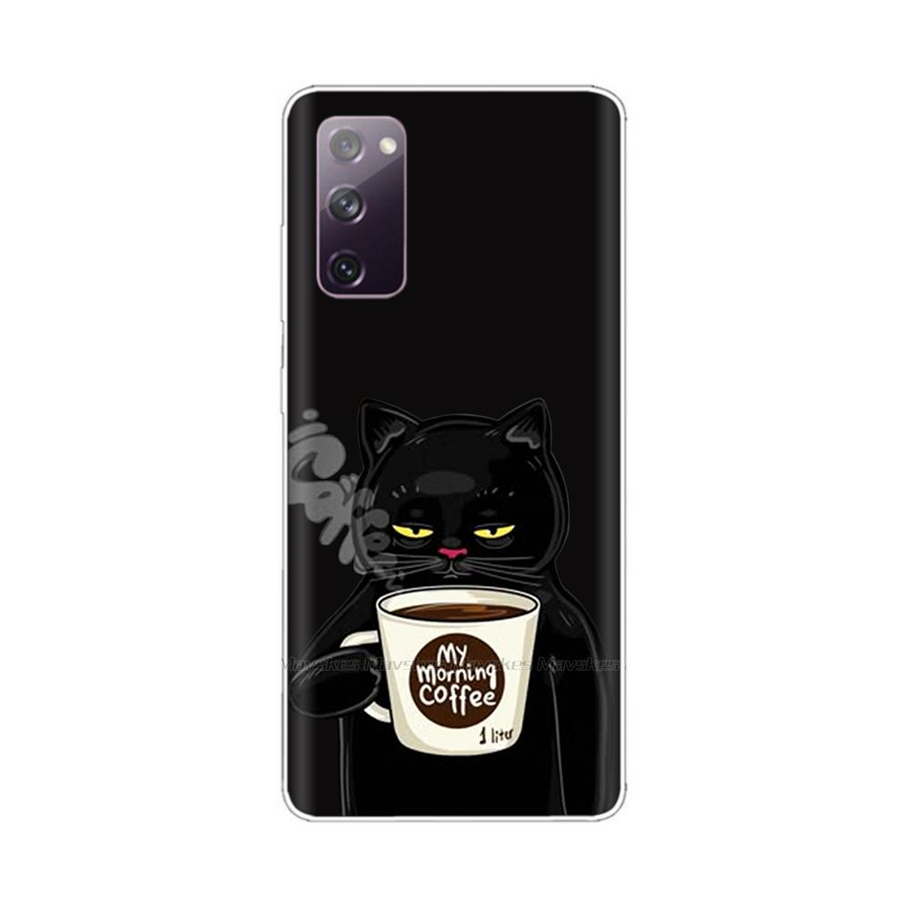 Shockproof Case for Samsung Galaxy S20 FE / S21 FE Soft Clear TPU Silicone Phone Cases for Samsung Galaxy S20 FE Back Cover Capa