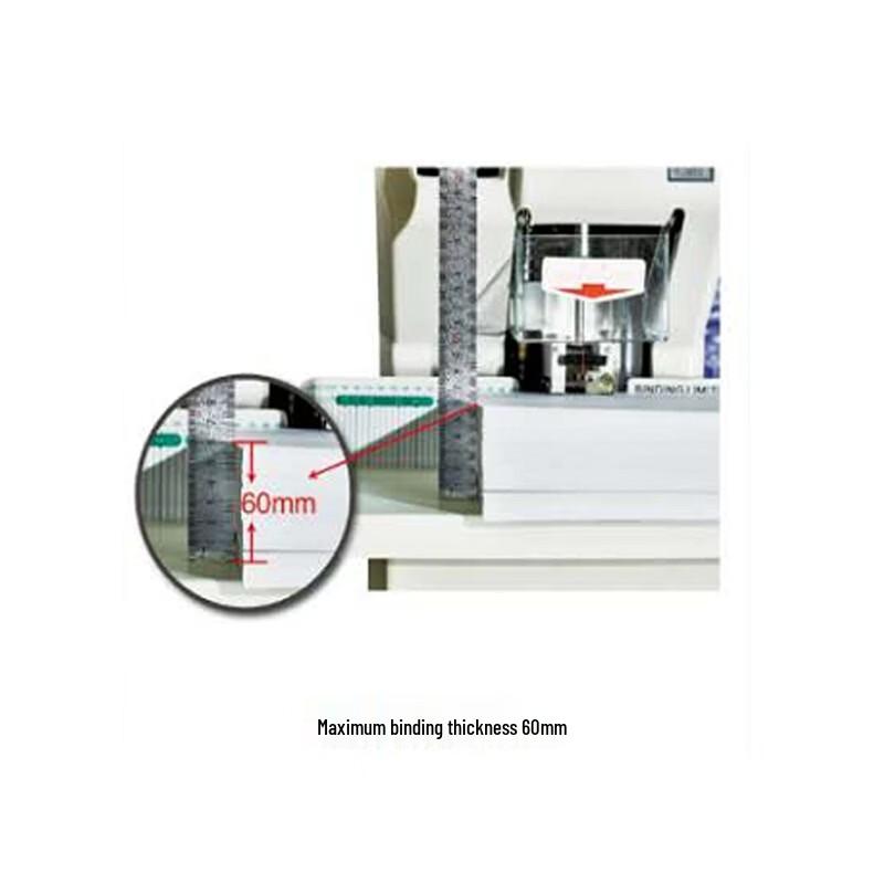 Yongchuangneng CN-608 Fully Automatic Financial File Binding Machine CN Plug (adapter Included)