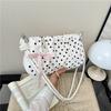 Handbag, Pleated Small Tote Bag, Small Square Bag, Fashionable Crossbody Bag