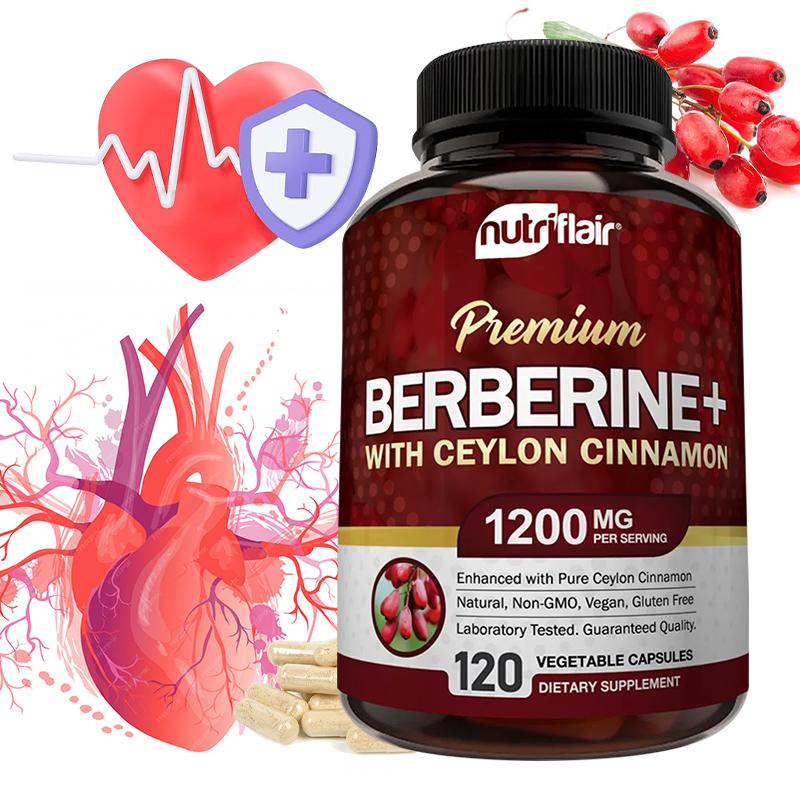 Berberin+ se cejlonskou skořicí 1200 mg Kapsle, 120 Kapslí