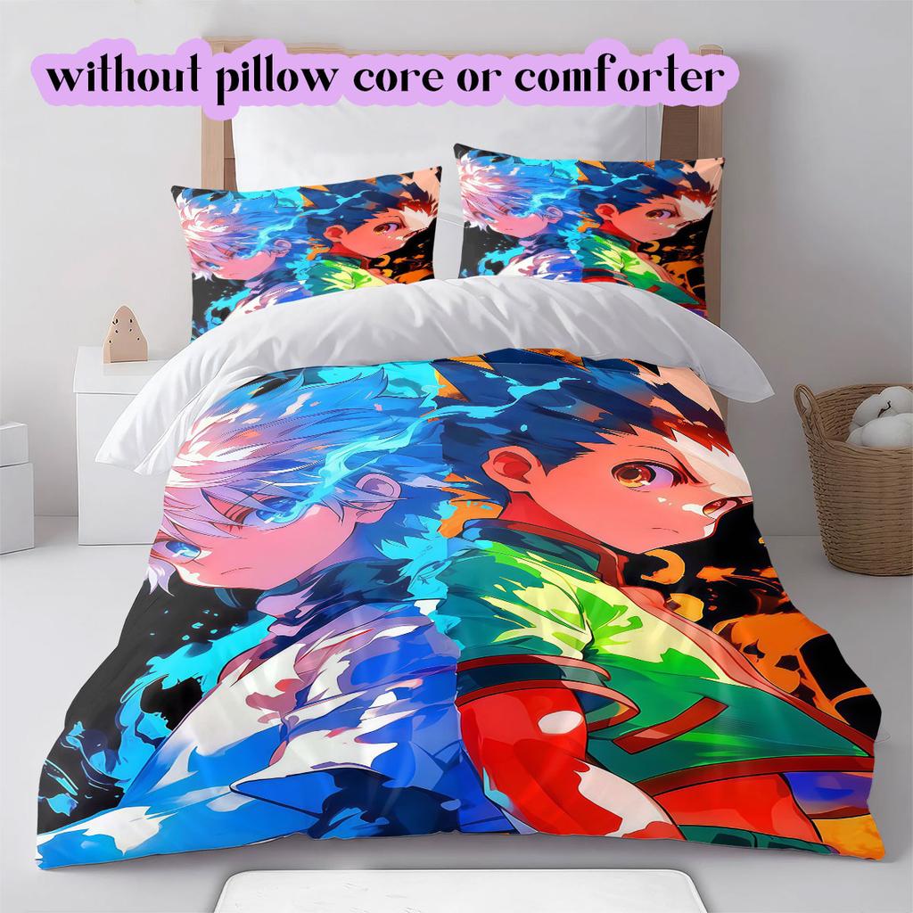 Hunter Exam Approved Hunter x Hunter Printed Duvet Cover and Bedding Set, Various Sizes