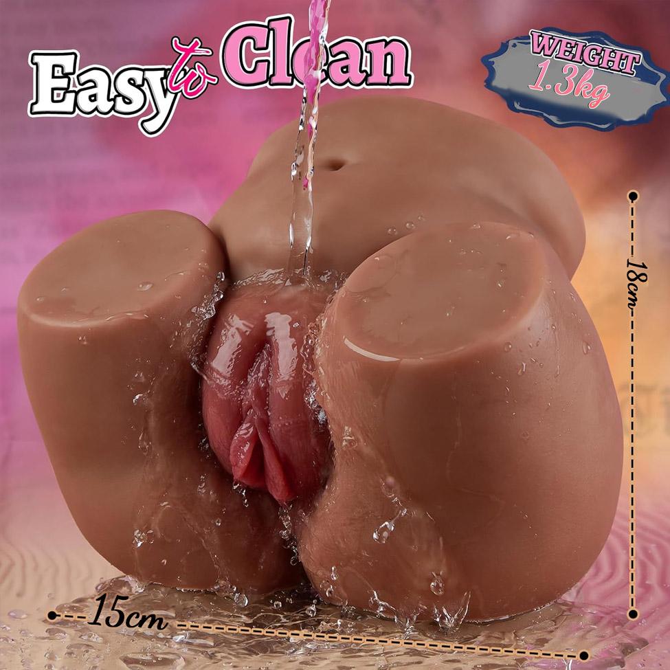 Male Masturbation Butt Toy Anal Real Vagina Dual Channel Tight Vagina Male Masturbation Butt Toy Adult Sex Toys