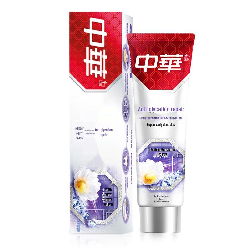 

Zhonghua Anti-Sugar Toothpaste, Ice Lotus, 130g