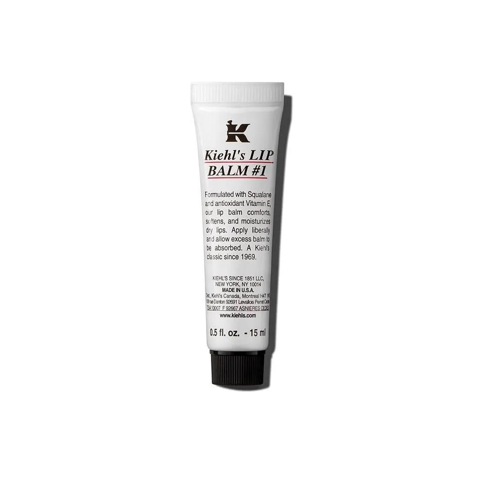 Kiehls Lip Balm 1 15ml 1 pack Kiehls Lip Balm 1, Moisturizing Clear Lip Treatment for Dry Lips, Hydrating