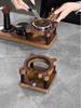 Multi-Functional Solid Wood Coffee Tamper & Distributor Base with Handle Holder
