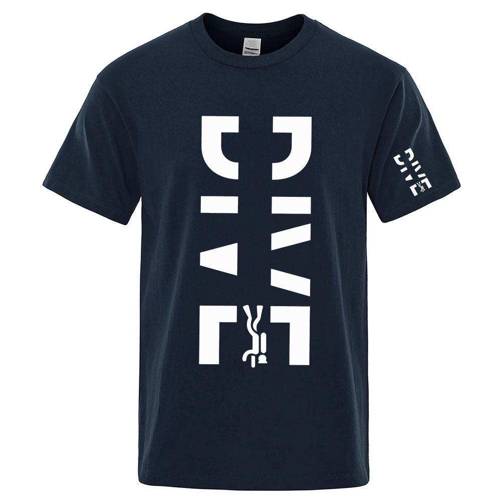 2026 Scuba Dive Unisexs Otong Shortsleeved Shirts Are Made Of Cotton And Are Suitable For Summer T Shirt