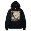 Britse Rock Muziek Radiohead Hoodie Mannen Vrouwen Fleece Warm Sweatshirts Casual Los Oversized Y2k Streetwear Pullover Trainingspak Vrouwelijke Mannen Kleding