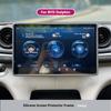 For BYD Dolphin Car Navigation Screen Silicone Protective Cover 12.8 Inches Anti Scratch and Anti-collision Interior Accessories