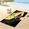 Neymar Jr Print Beach Towel, Large Soft Quick Dry Towel for Beach Camping Swimming