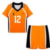 Haikyuu Karasuno Team Cosplay Uniform - Hinata Shoyo & Kageyama Tobio Short-Sleeve Edition