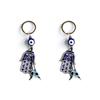 [AirAkl] Nazar Boncı Hand of Fatma Evil Eye Keychain Turkish Amulet Blue Eye Hand of Fatima Hamsa 2-Pack