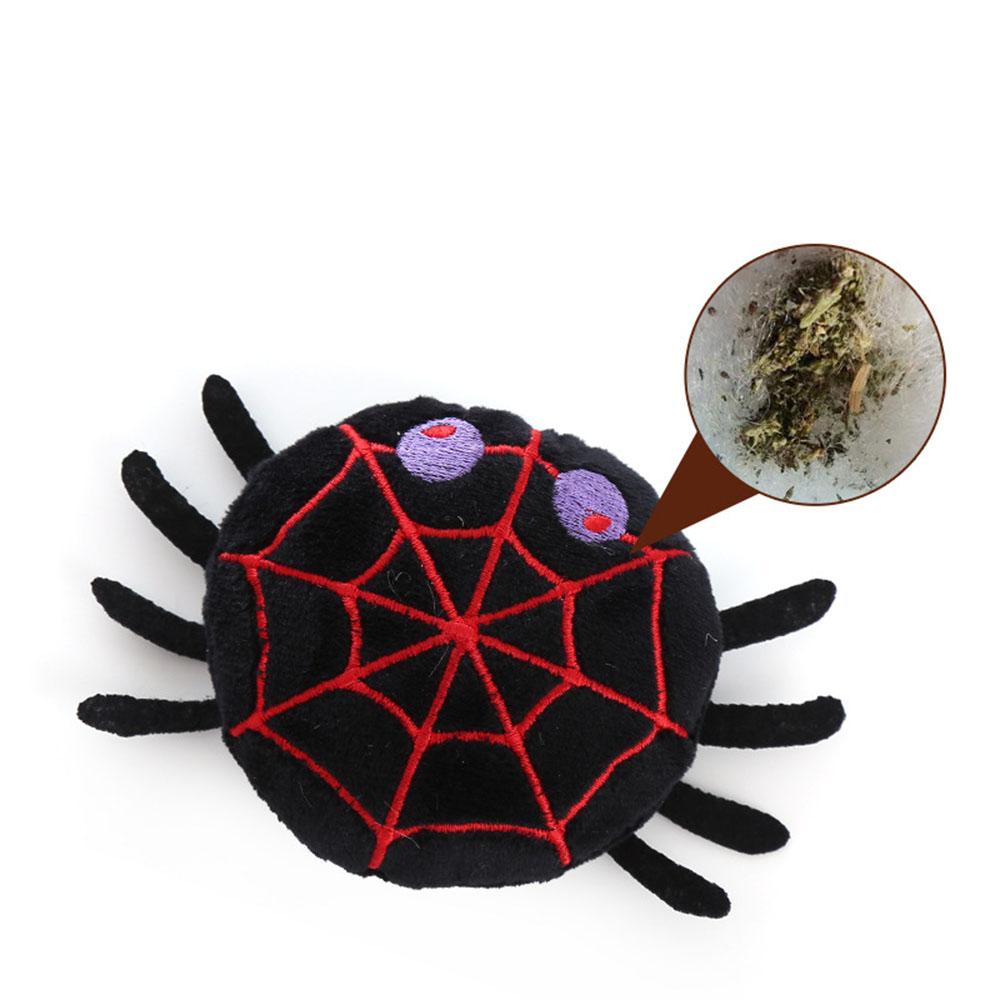 Halloween Cat Toys - Pumpkin and Spider Shaped Plush Toys, Cat Toy Toys To Relieve Boredom, Soft and Safe Toys for Kittens,