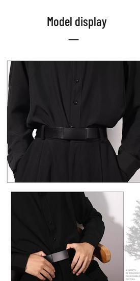 Trendy Men's Ratchet Belt: Versatile Business & Casual Style