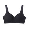 Seamless Plus Size Deep V Wire-Free Minimizing Bra with Side Support