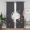 Bubu and Dudu Tulle for Bedroom Kitchen Curtains for Living Room Curtain Blackout Curtains 2 Pieces Shades Partition Elegant