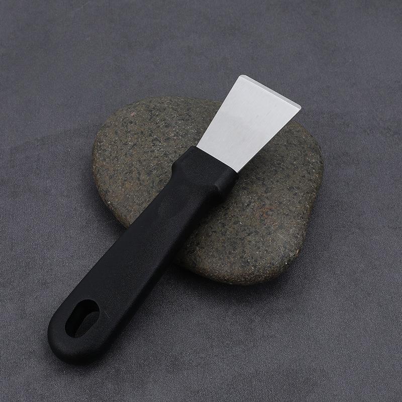 6PC Stainless Steel Pot Bottom Oil Fume Spatula Degreasing Cleaning Gadgets Black Scale Tar Spatula Spatula Kitchen Housekeeping