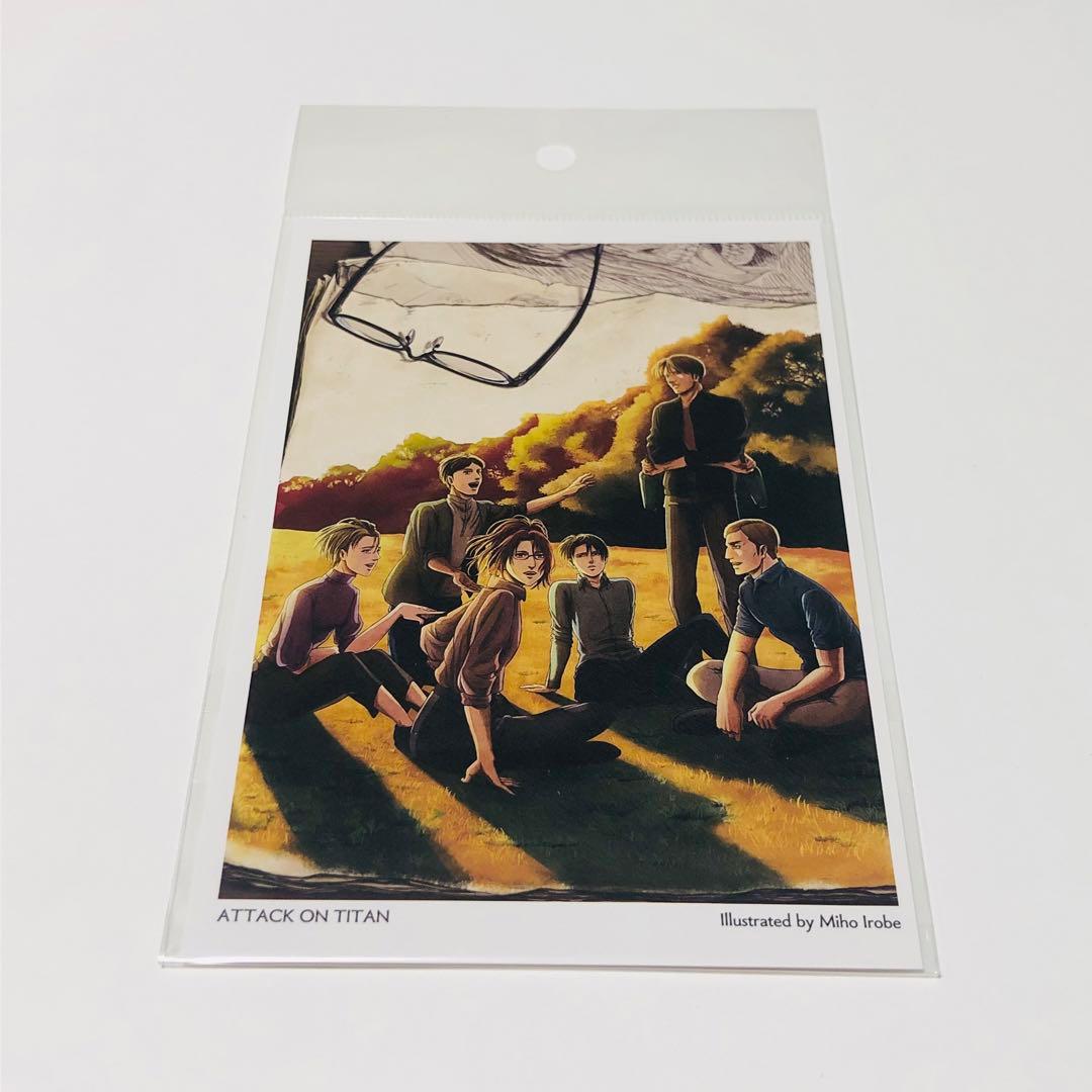 

[USED] Attack on Titan WIT STUDIO Executives Postcard