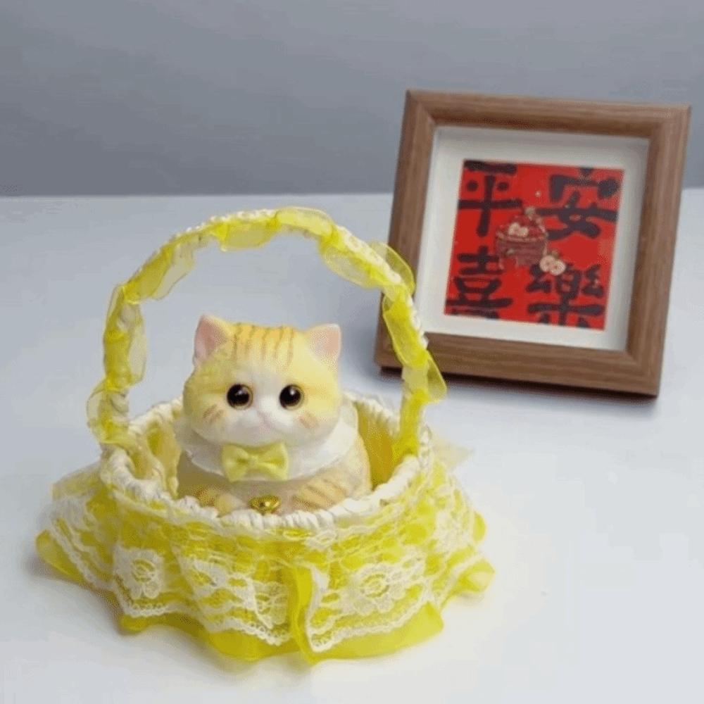 Slow Rebound Cat Fidget Toy Simulation Cat Cat Squishy Toy Funny Cat Squeeze Toy  Home Decor